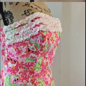 Lilly Pulitzer 'Call Me Kitty Kat' Ferra Dress - EUC - Size 14 - Beautiful!